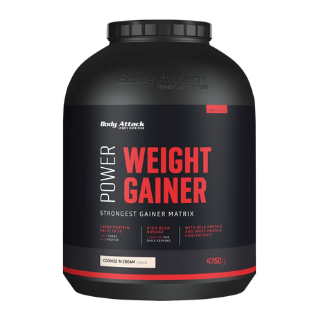 Body Attack - Power Weight Gainer 4750g Body Attack Cookies n Cream