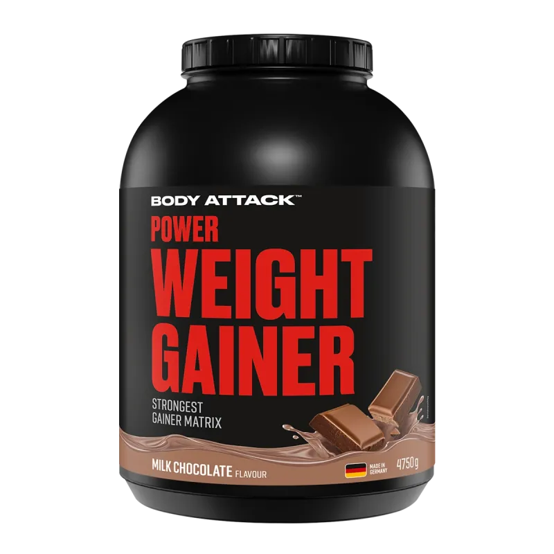 Body Attack - Power Weight Gainer 4750g Body Attack Milk Chocolate
