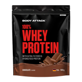 Body Attack - 100% Whey Protein - 900g Body Attack Chocolate