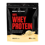 Body Attack - 100% Whey Protein - 900g Body Attack Vanilla Ice