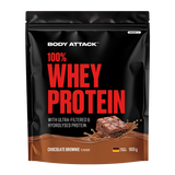 Body Attack - 100% Whey Protein - 900g Body Attack Chocolate Brownie