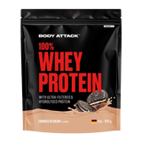 Body Attack - 100% Whey Protein - 900g Body Attack Cookies n Cream