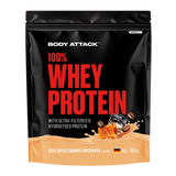 Body Attack - 100% Whey Protein - 900g Body Attack Iced Coffee Caramel Macchiato