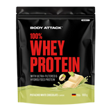 Body Attack - 100% Whey Protein - 900g Body Attack Pistachio White Chocolate