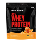 Body Attack - 100% Whey Protein - 900g Body Attack Salted Caramel