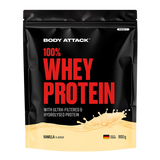 Body Attack - 100% Whey Protein - 900g Body Attack Vanilla