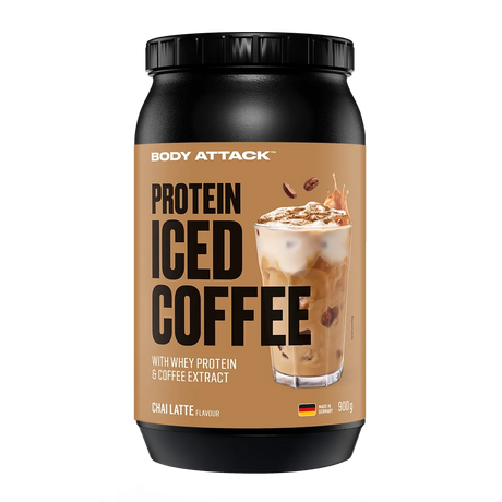 Body Attack - Protein Iced Coffee - 900g Dose Body Attack Chai Latte