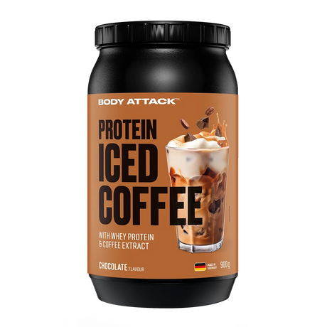 Body Attack - Protein Iced Coffee - 900g Dose Body Attack Chocolate