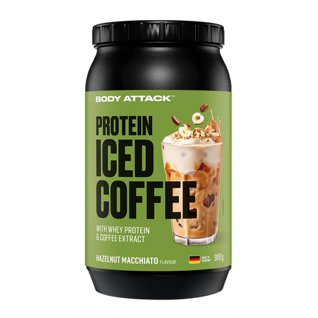 Body Attack - Protein Iced Coffee - 900g Dose Body Attack Hazelnut Macchiato