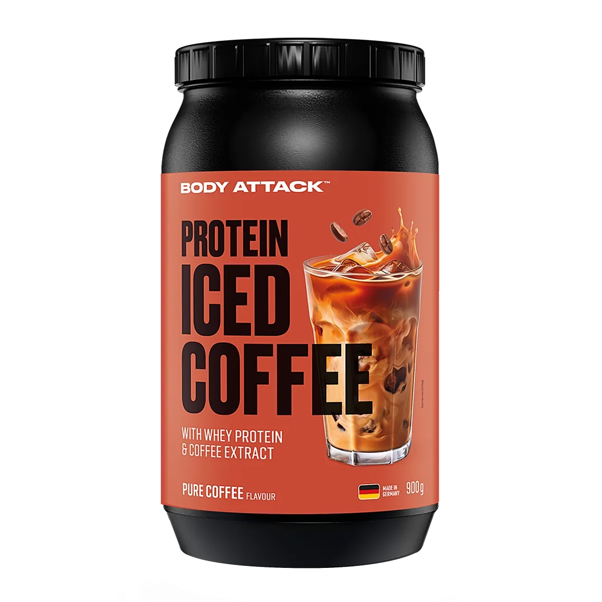 Body Attack - Protein Iced Coffee - 900g Dose Body Attack Pure Coffee