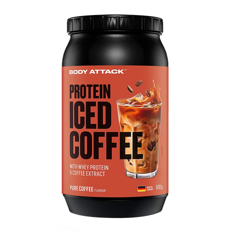 Body Attack - Protein Iced Coffee - 900g Dose Body Attack Pure Coffee