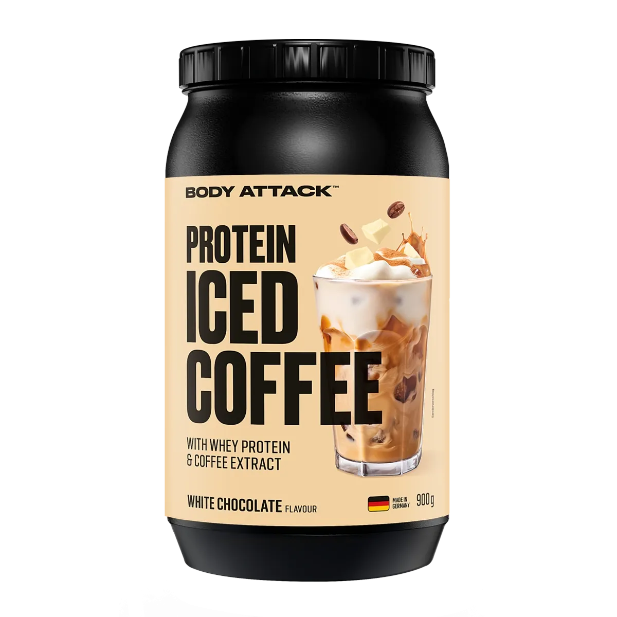 Body Attack - Protein Iced Coffee - 900g Dose Body Attack White Chocolate