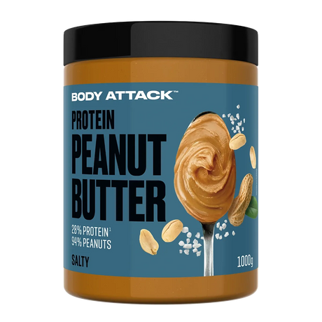 Body Attack - Peanut Butter - 1000g Body Attack Salty