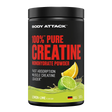 Body Attack - 100% Pure Creatine Monohydrate Flavoured - 500g Dose Body Attack Lemon Lime
