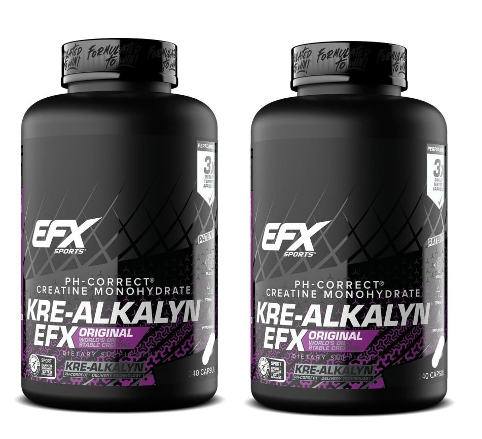 EFX - Kre-Alkalyn Clear Caps Bundle - 2 x 240 Kapseln