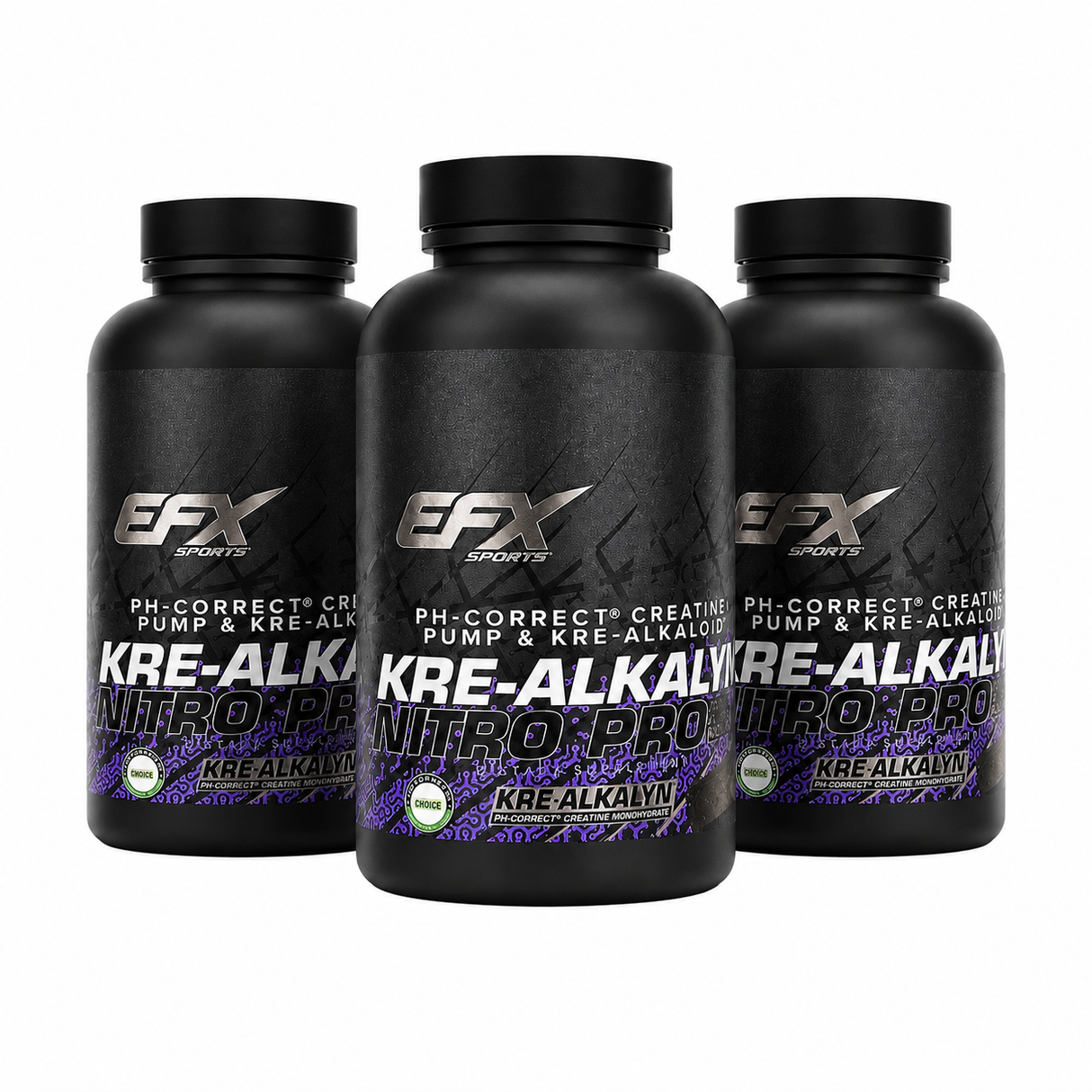EFX - Kre-Alkalyn Nitro Pro Bundle - 3 x 120 Kapseln EFX