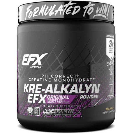 EFX - Kre-Alkalyn Powder - 220g EFX Mango