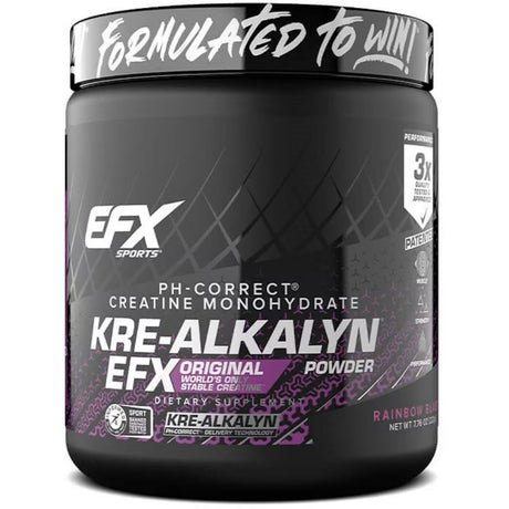 EFX - Kre-Alkalyn Powder - 220g EFX Rainbow Blast