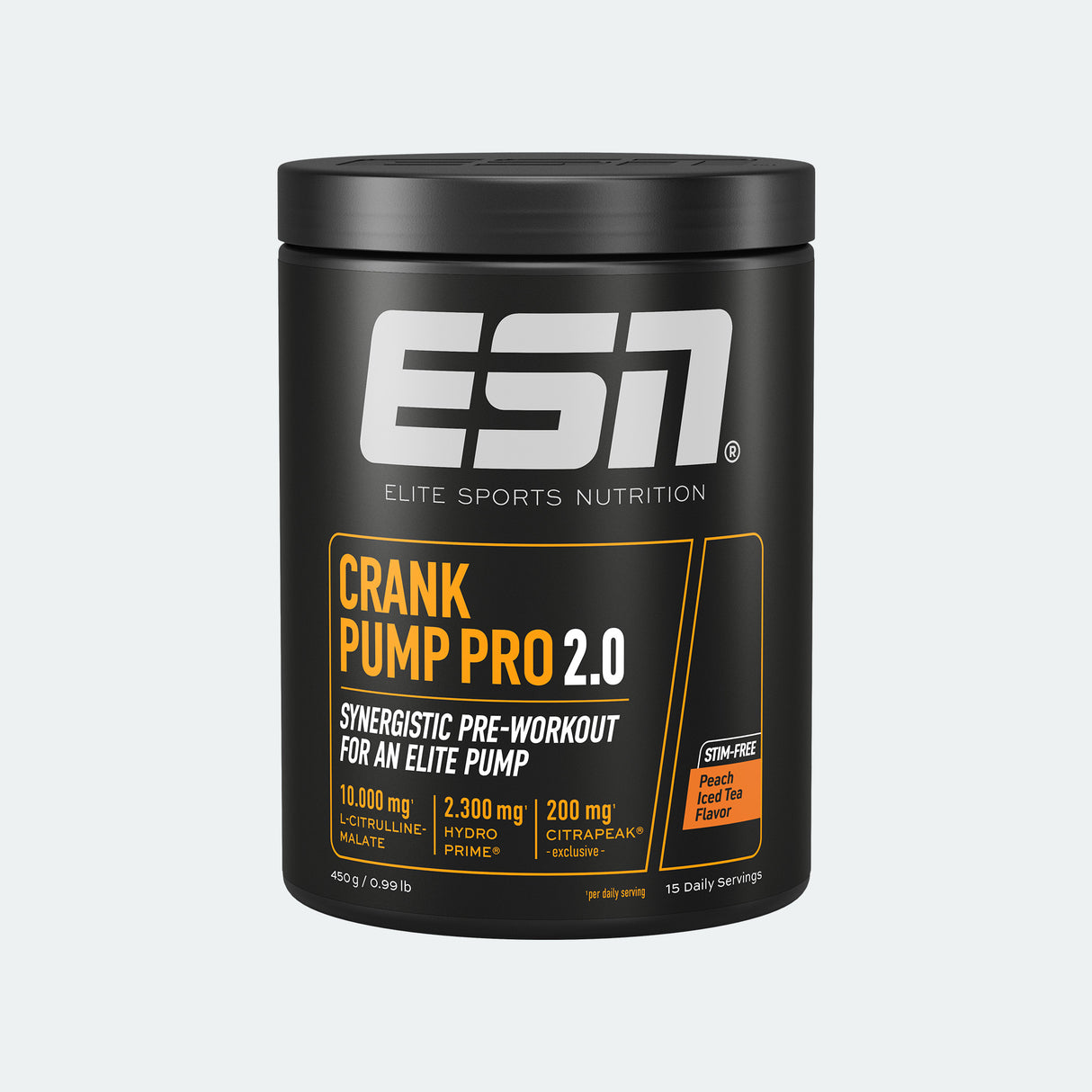 ESN - Crank Pump Pro 2.0 - 450g Dose ESN Peach Ice Tea