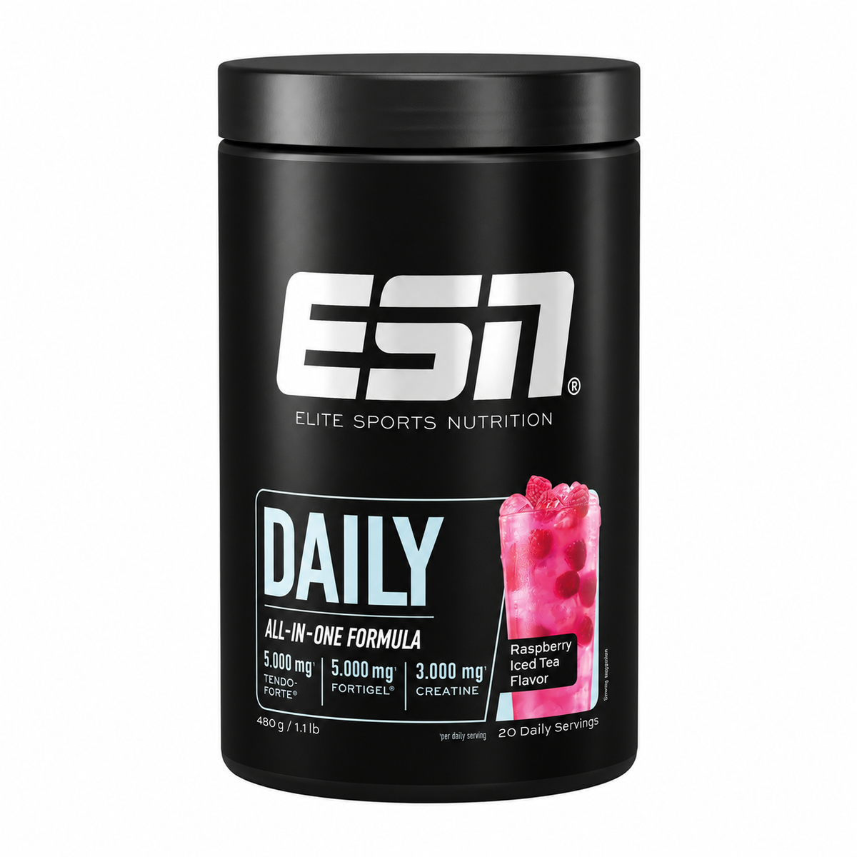ESN - Daily - All in One Formula - 480g Dose ESN Raspberry Iced Tea