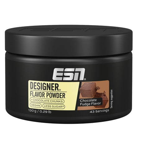 ESN - Designer Flavor Powder - 130g Dose ESN Chocolate Fudge