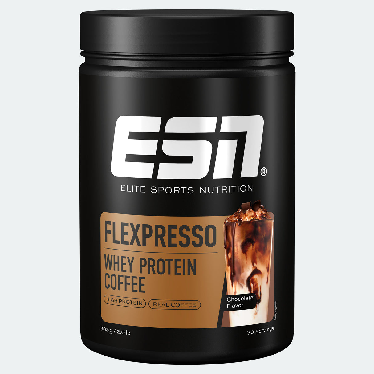 ESN - Flexpresso Protein Kaffee - 908g Dose ESN Chocolate