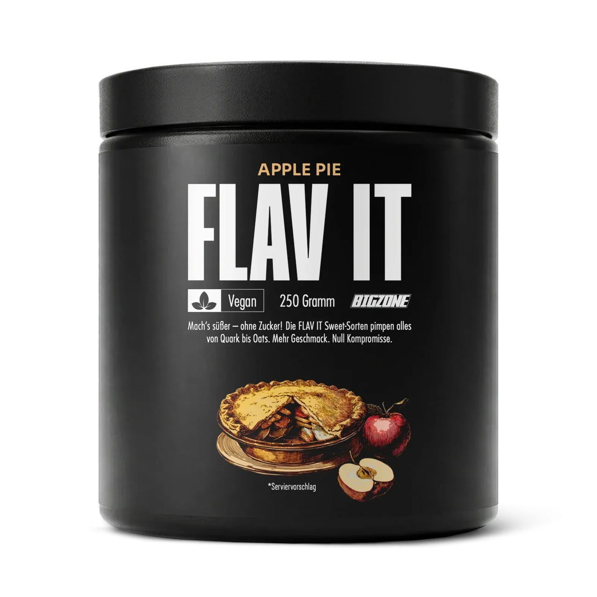 Big Zone - FLAV IT - 250g Dose Big Zone Süß: Apple Pie