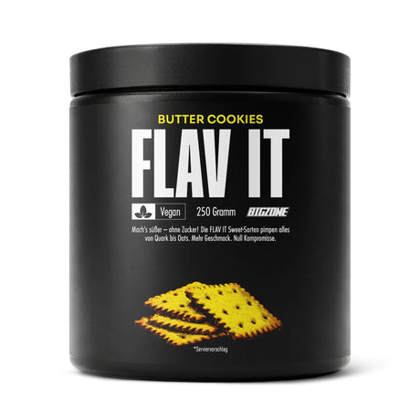 Big Zone - FLAV IT - 250g Dose Big Zone Süß: Butter Cookies