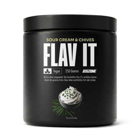 Big Zone - FLAV IT - 250g Dose Big Zone Herzhaft: Sour Cream & Chives