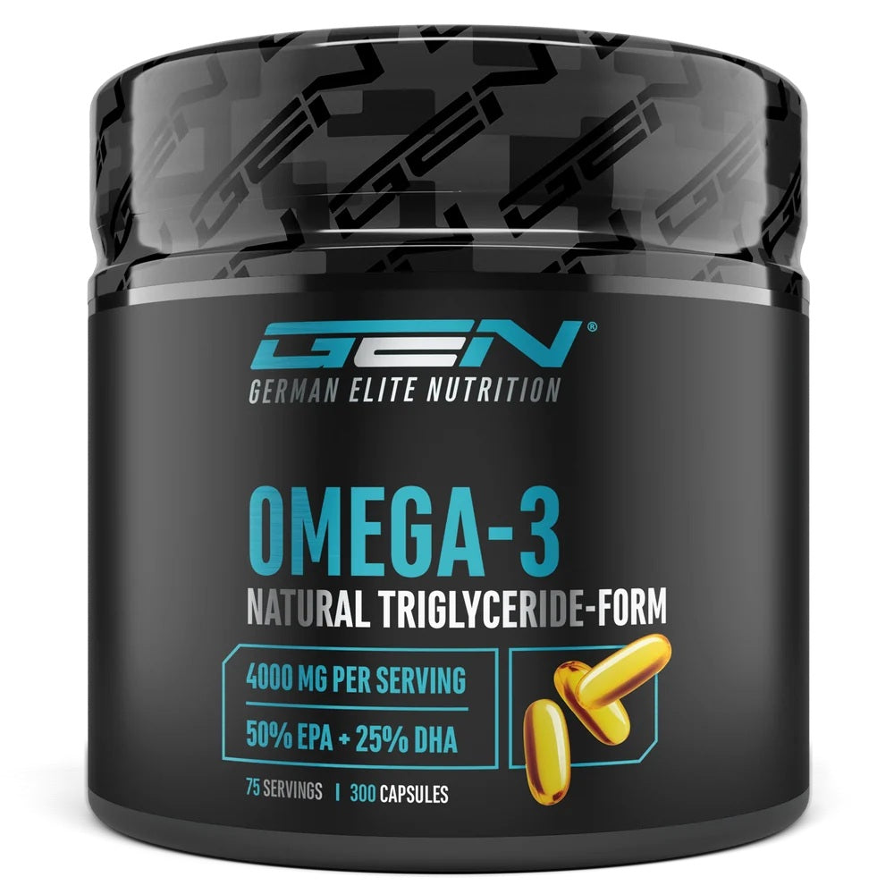 German Elite Nutrition - Omega 3 Triglyceride - 300 Kapseln