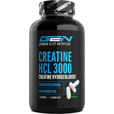 German Elite Nutrition - Creatine HCL - 180 Kapseln German Elite Nutrition