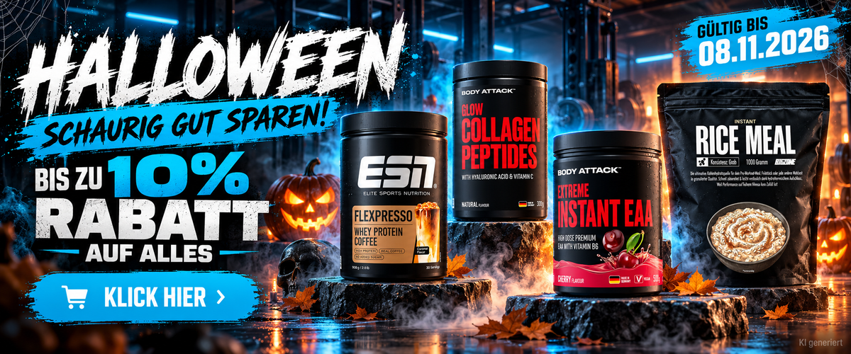 HALLOWEEN DEALS: bis zu 10 % Rabatt auf alles, gültig bis 08.11.2026
