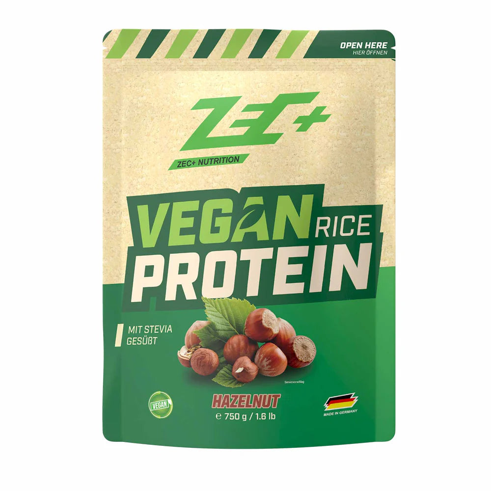 ZEC+ - Vegan Rice Reis Protein - 750g Beutel ZEC+ Hazelnut