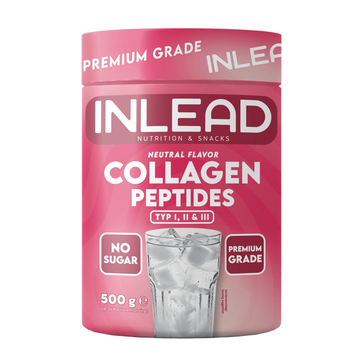 Inlead Nutrition - Collagen Peptides - 500g Dose Inlead