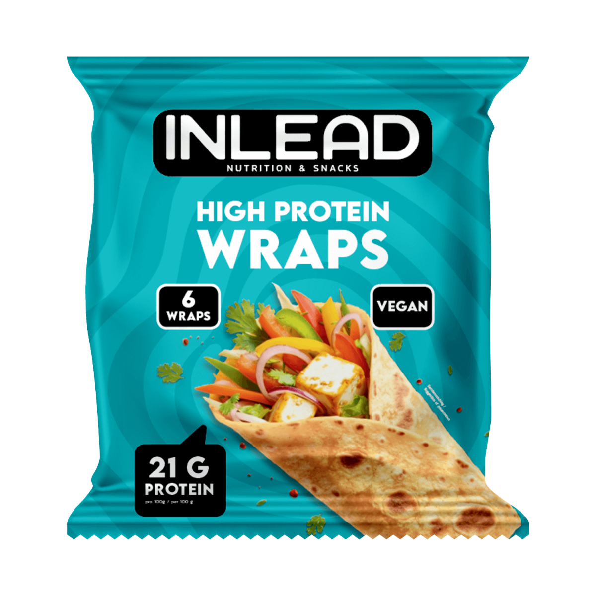 Inlead Nutrition - Protein Wrap - 6 x 62g