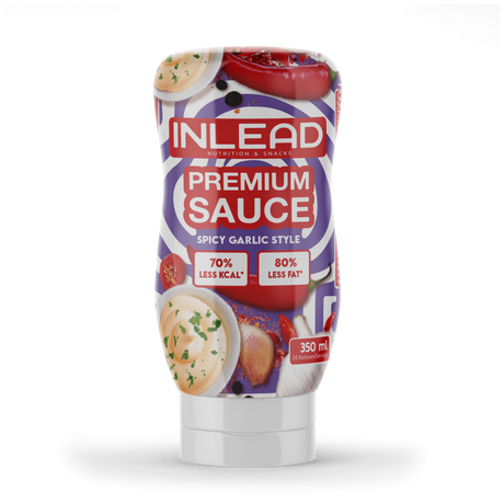 Inlead Nutrition - Premium Sauce - 350ml Inlead Spicy Garlic