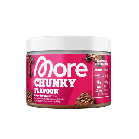 More Nutrition - Chunky Flavour - 150g Dose More Nutrition Fudge Brownie