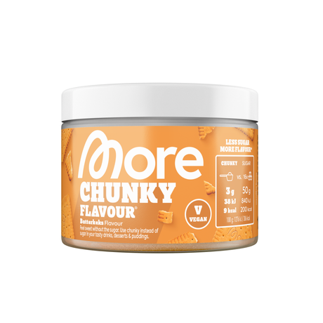 More Nutrition - Chunky Flavour - 150g Dose More Nutrition Butter Bisquit