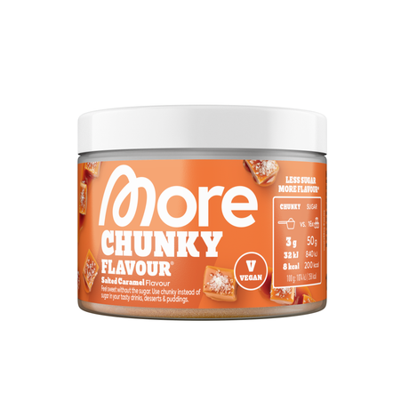 More Nutrition - Chunky Flavour - 150g Dose More Nutrition Salted Caramel