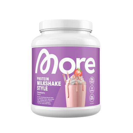 More Nutrition - Protein - 600g Dose More Nutrition Strawberry Milkshake