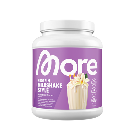 More Nutrition - Protein - 600g Dose More Nutrition Vanilla Ice Cream