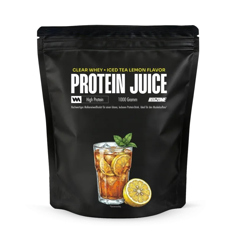 Big Zone - Clear Whey Protein Juice - 1000g Beutel Big Zone Iced Tea Lemon