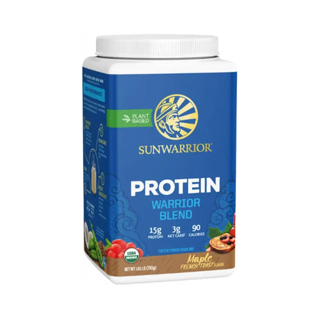 Sunwarrior - Warrior Blend Organic Protein - 750g Sunwarrior Maple French Toast