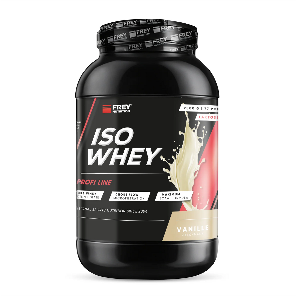Frey Nutrition - ISO Whey Protein - 2300g Dose Frey Nutrition Vanille