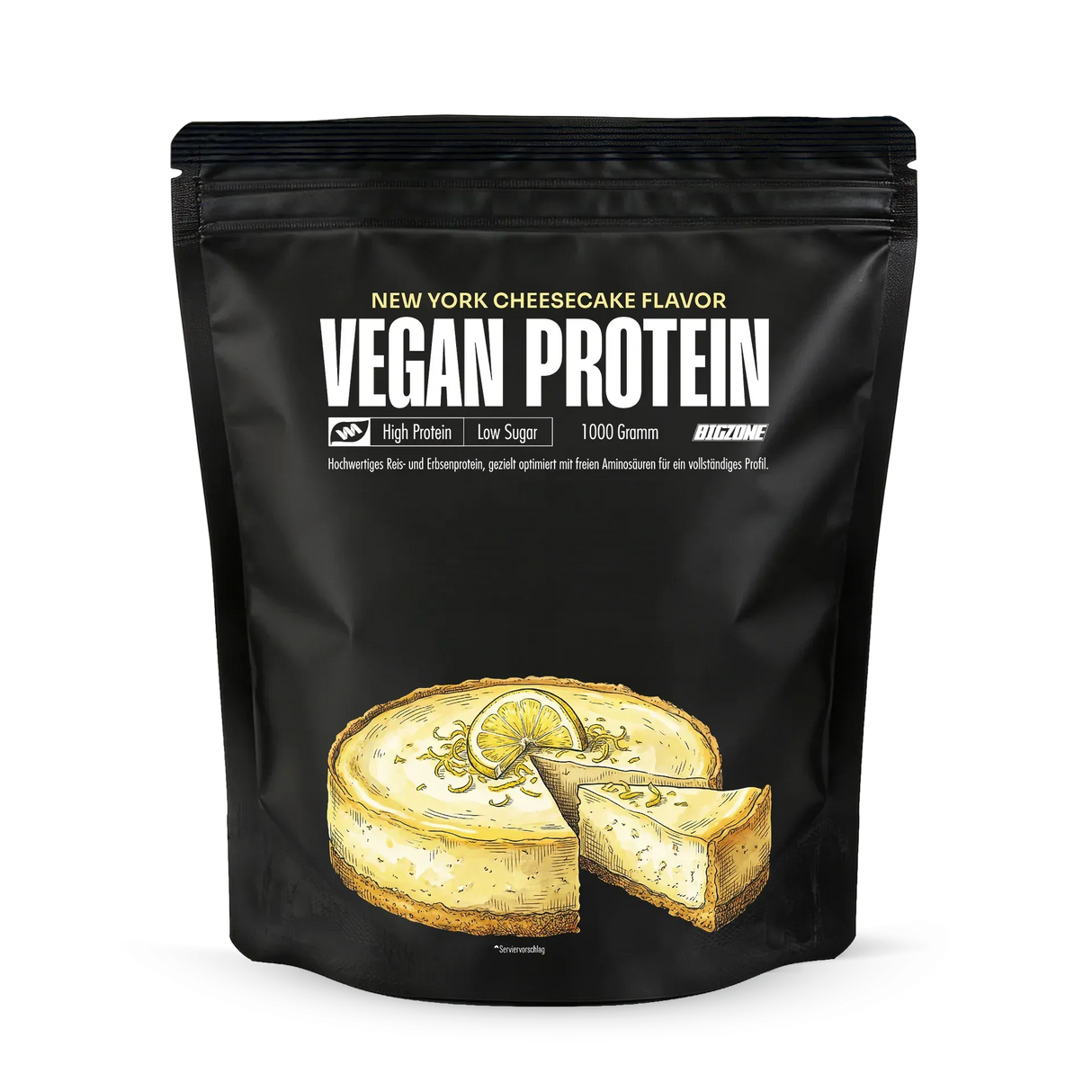 Big Zone - Vegan Protein - 1000g Big Zone New York Cheesecake