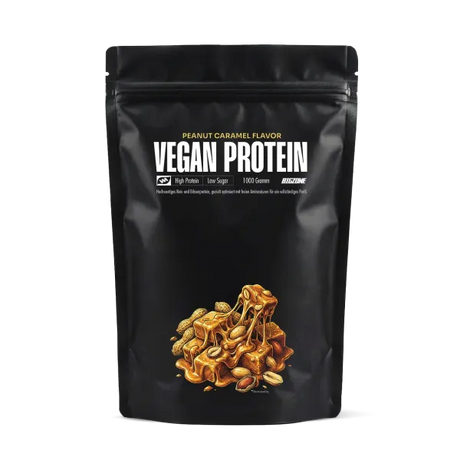 Big Zone - Vegan Protein - 1000g Big Zone Erdnuss-Caramel