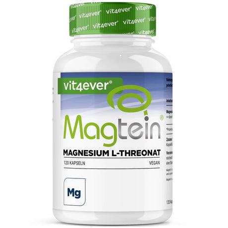 Vit4ever - Magtein Magnesium L-Threonat - 120 Kapseln Vit4ever