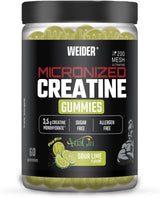 Weider - Micronized Creatine Gummies - 60 Gummies Weider Sour Lime
