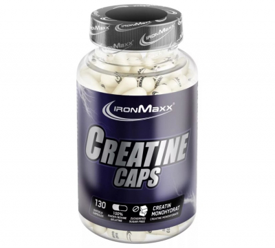 Ironmaxx - Creatine Caps - 130 Kapseln - MHD 09/2024