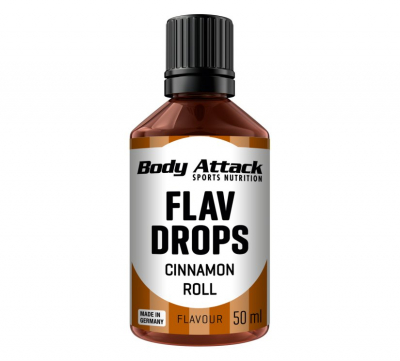 Body Attack - Flav Drops - 50ml - MHD 09/2024